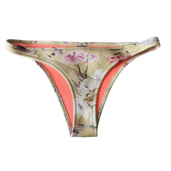 Triangl Tan Coco Neoprene Bikini Bottoms size XL Floral Print - Picture 6 of 6